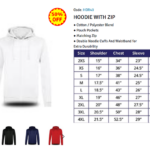 Custom Hoodie Jacket Singapore, PoloShirtPrinting.com, U Hoodie3