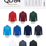 Polo Quick Dry Shirt Singapore, quick dry polo shirts in Singapore, Quick Dry Polo T shirt in Singapore, poloshirtprinting.com, QD 84 Polo-T Long sleeve colour chat